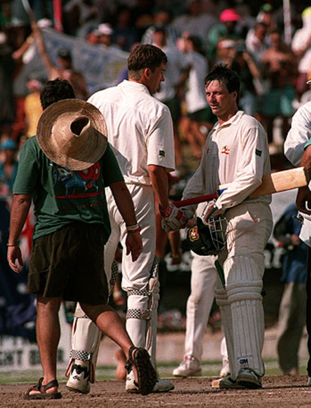 Steve Waugh brings up his 200, as Australia take charge at Sabina Park, West Indies v Australia, May 1995