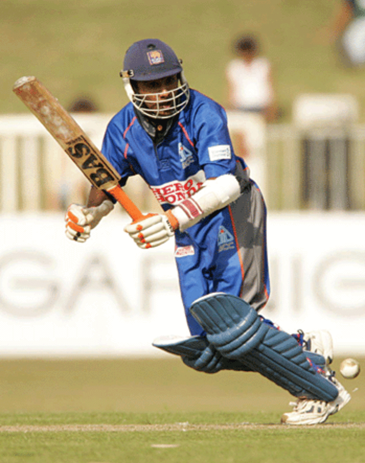 Mahela Jayawardene was involved in a crucial partnership with Kumar Sangakkara, Asia XI v Africa XI, Durban, August 20