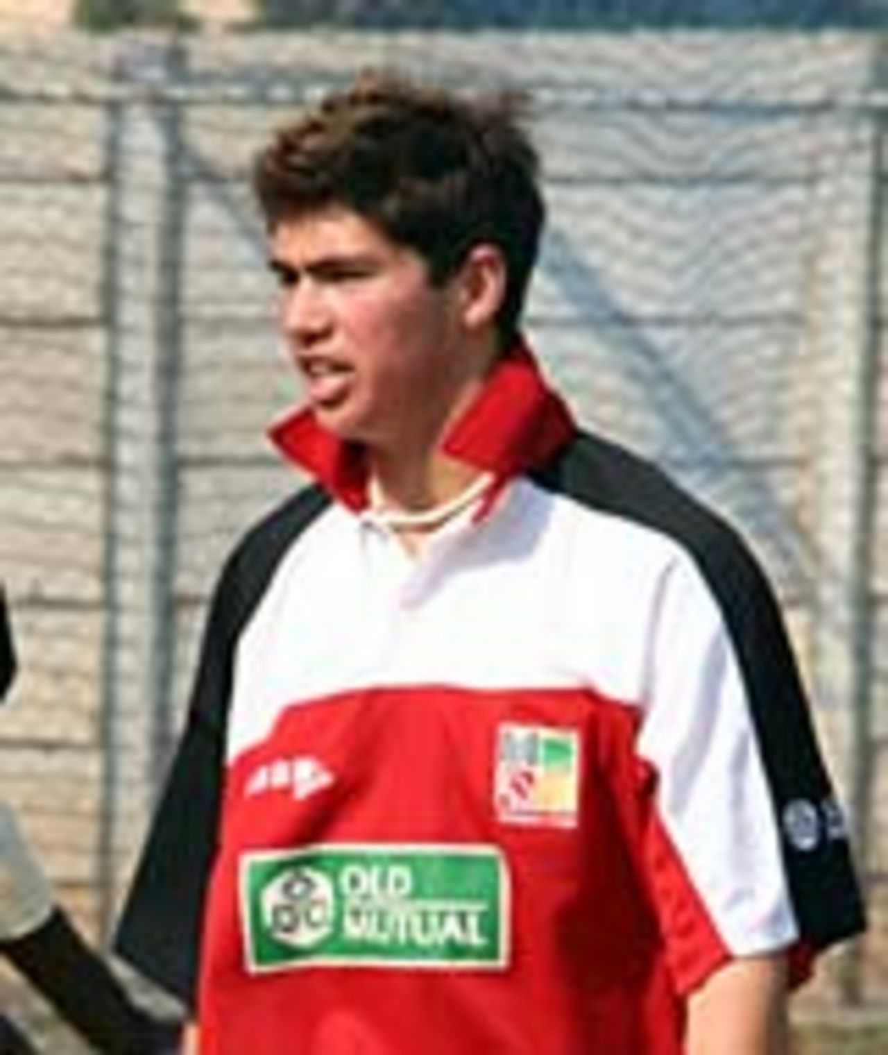 Graeme Cremer in the nets, Bulawayo, August 5, 2005