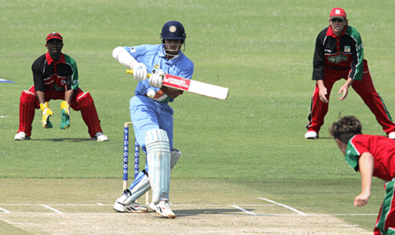 Sourav Ganguly failed to impress even against a weak Zimbabwe attack, Zimbabwe v India, Harare, August 29, 2005