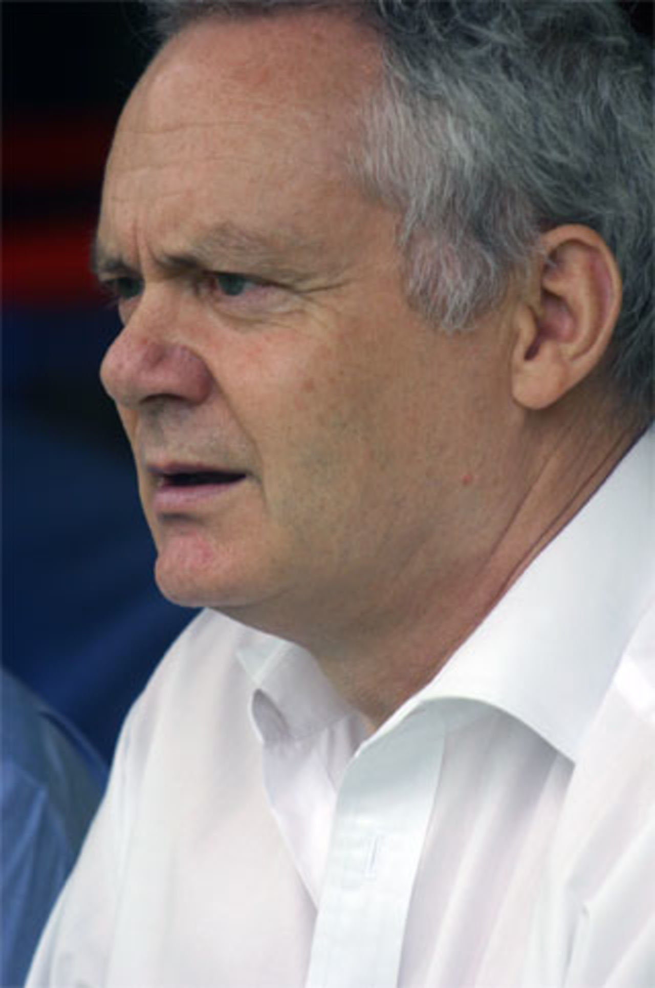 Former HKCA Chairman Peter Slack watches the KCC Centenary Masters