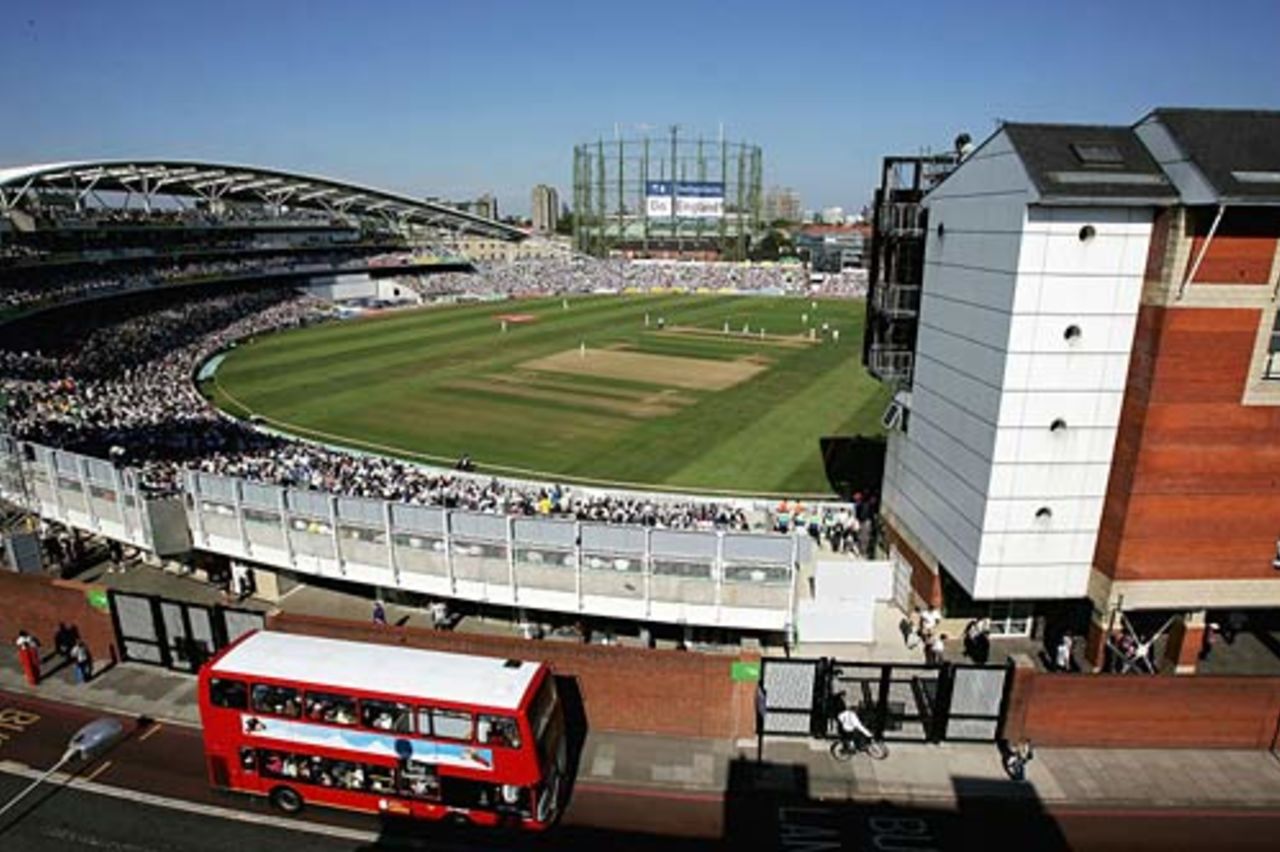 A general view of the new stand at The Oval, England v Australia, 5th Test, The Oval, September 8, 2005