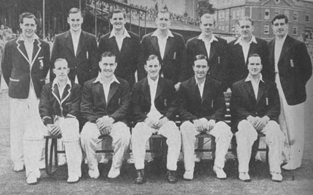 The England side of the 1953 Ashes series