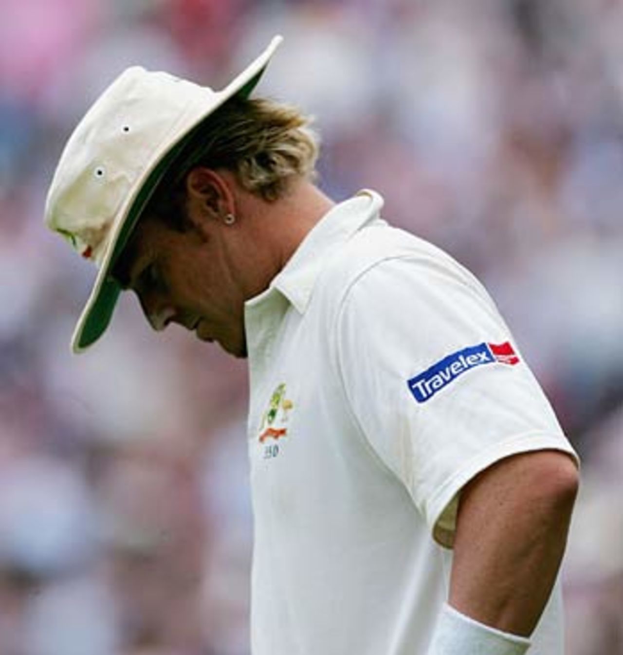 Shane Warne gave his all on the final day of the series, England v Australia, The Oval, September 12, 2005