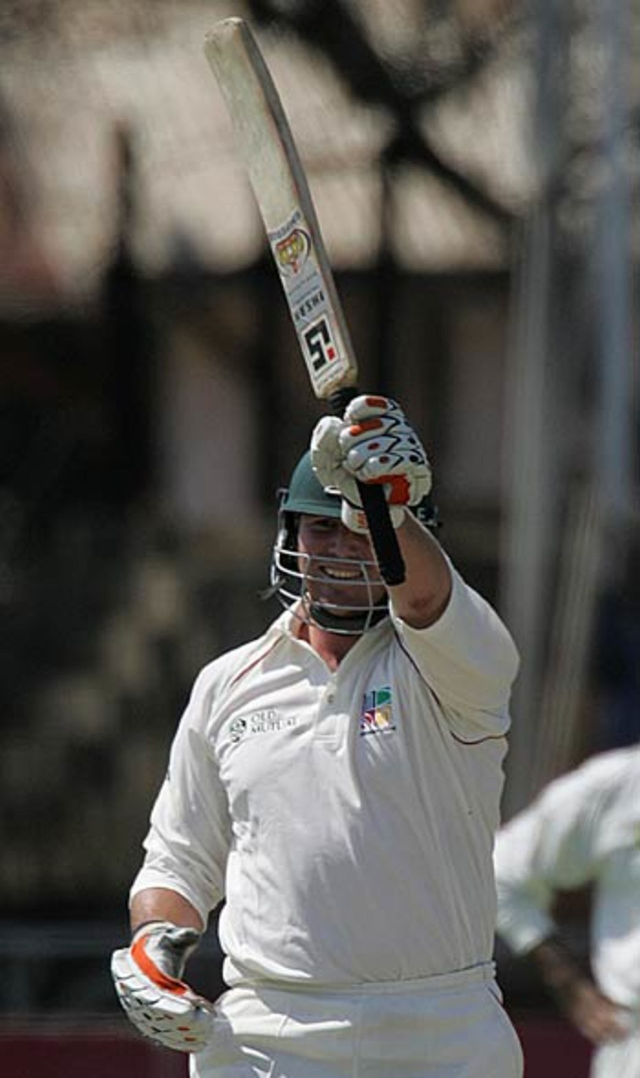 Terry Duffin provided the initial stability to the Zimbabwe innings with 56, Zimbabwe v India, 1st Test, Bulawayo, September 13, 2005