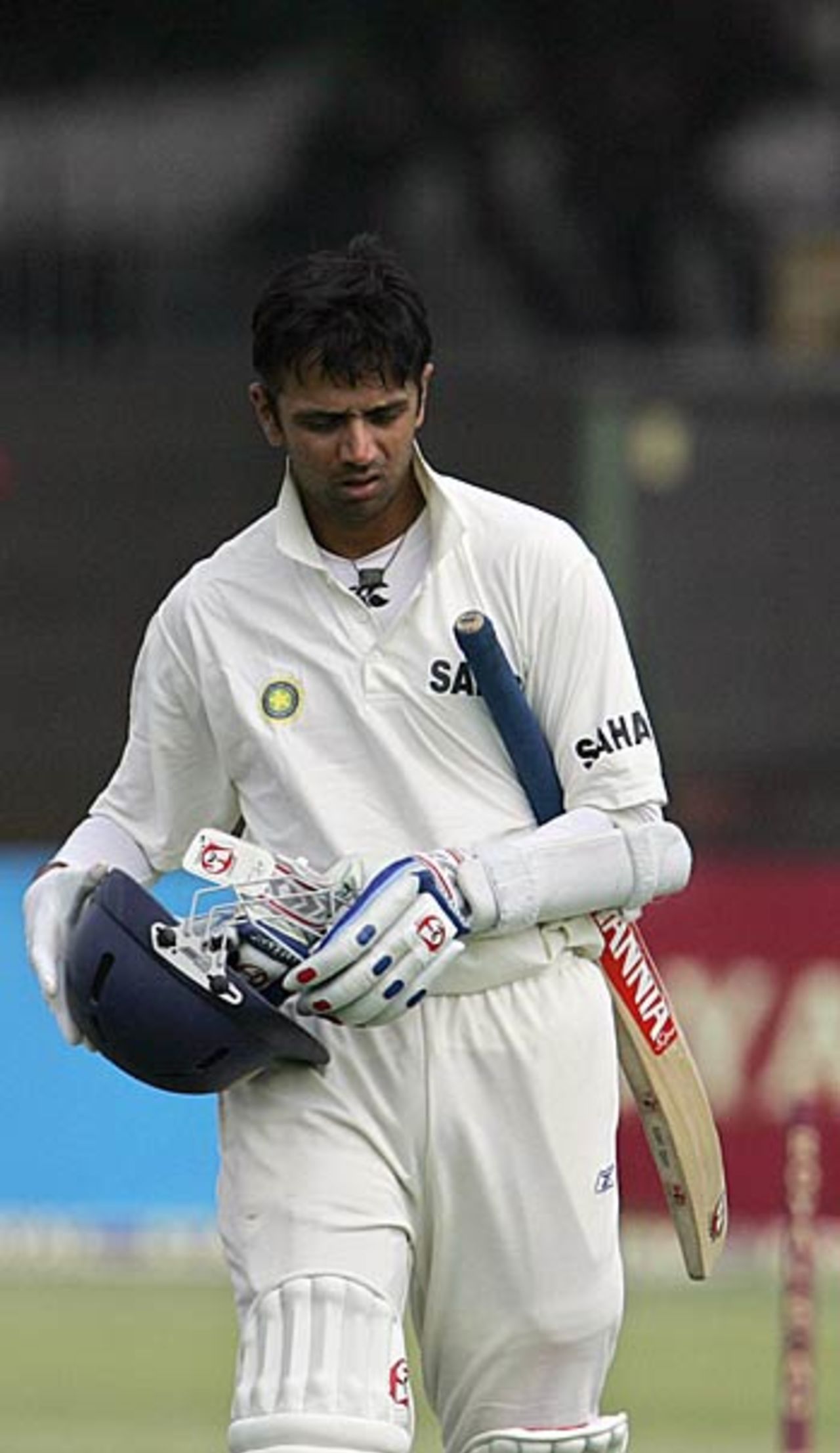Rahul Dravid rues a missed century, Zimbabwe v India, 2nd Test, Harare, September 21, 2005