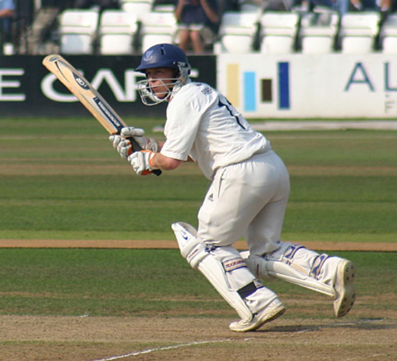 Tim Ambrose clips a four through midwicket, Sussex v Kent, Hove, September 22, 2005