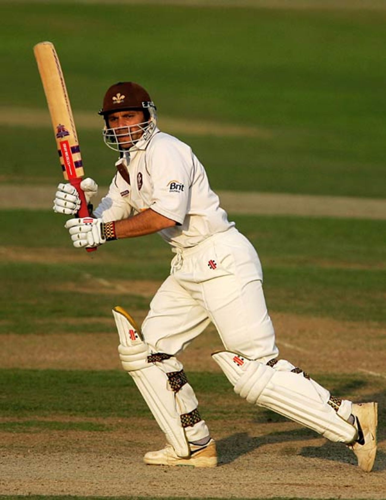 Mark Ramprakash clips one through midwicket, Surrey v Middlesex, Brit Oval, London, September 22, 2005