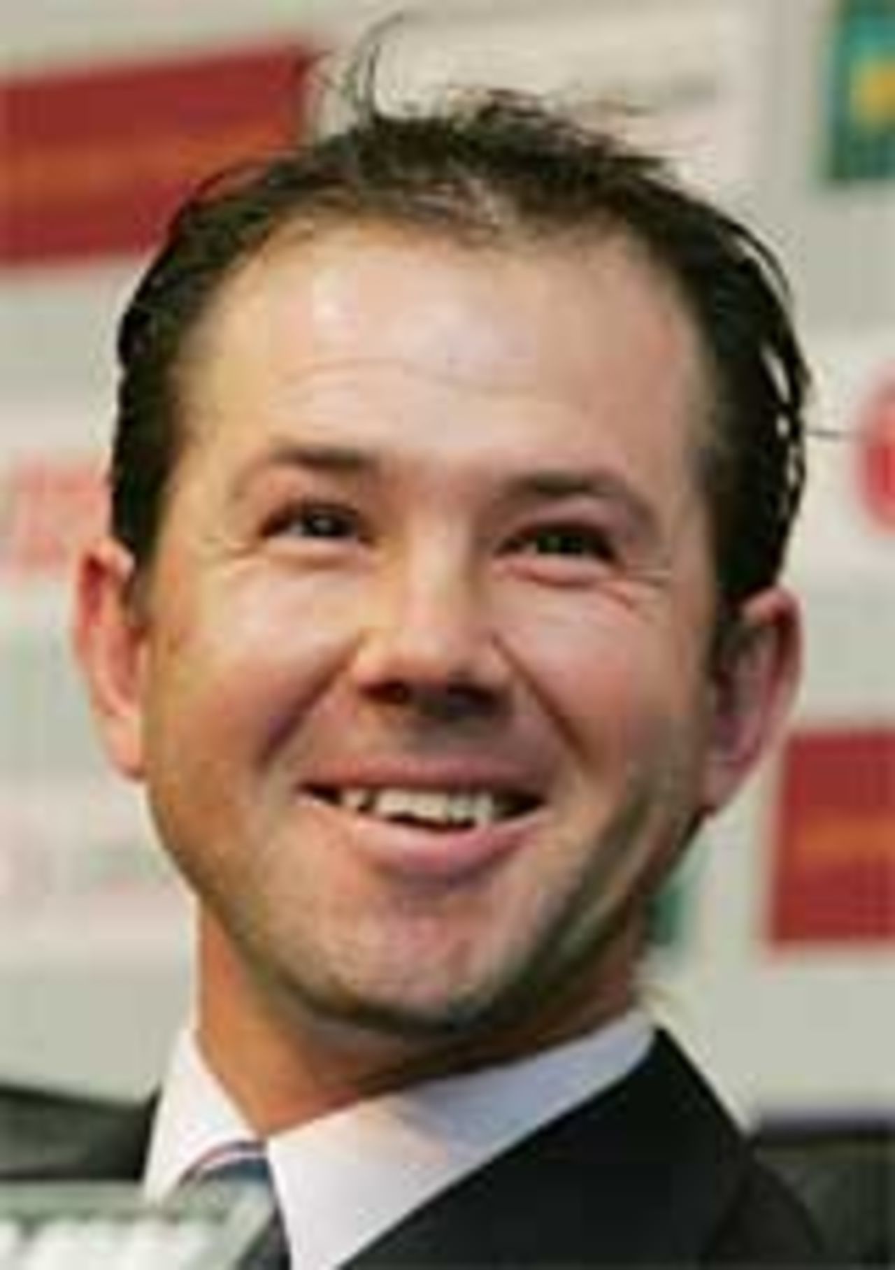 Ricky Ponting addresses the media, September 28, 2005