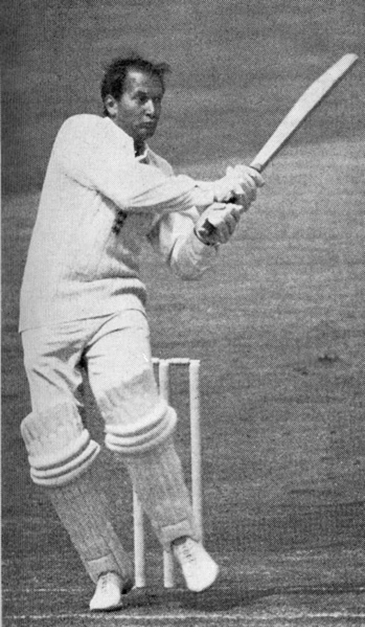 Basil D'Oliveira pulls for four on his way to 110, England v Rest of the World, Birmingham, July 11 1970