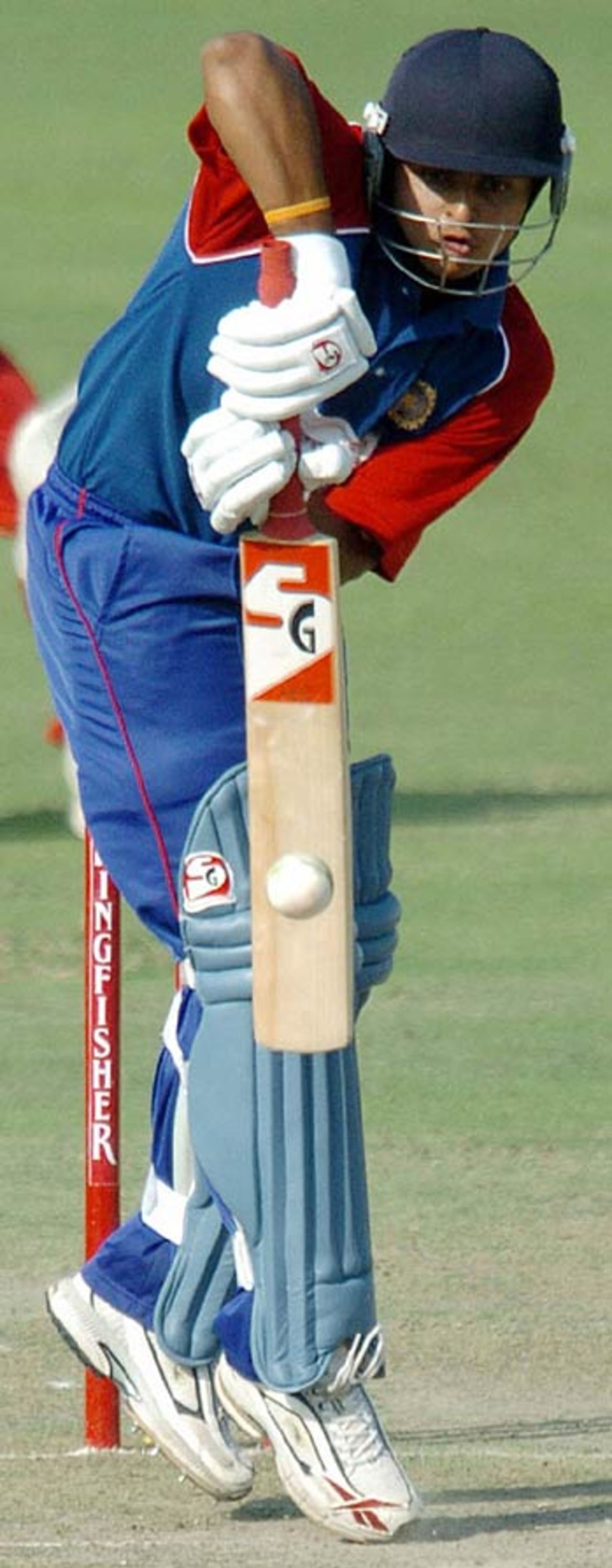 Suresh Raina hit a sparkling 97, India A v India B, Challenger Trophy, Mohali, October 12, 2005