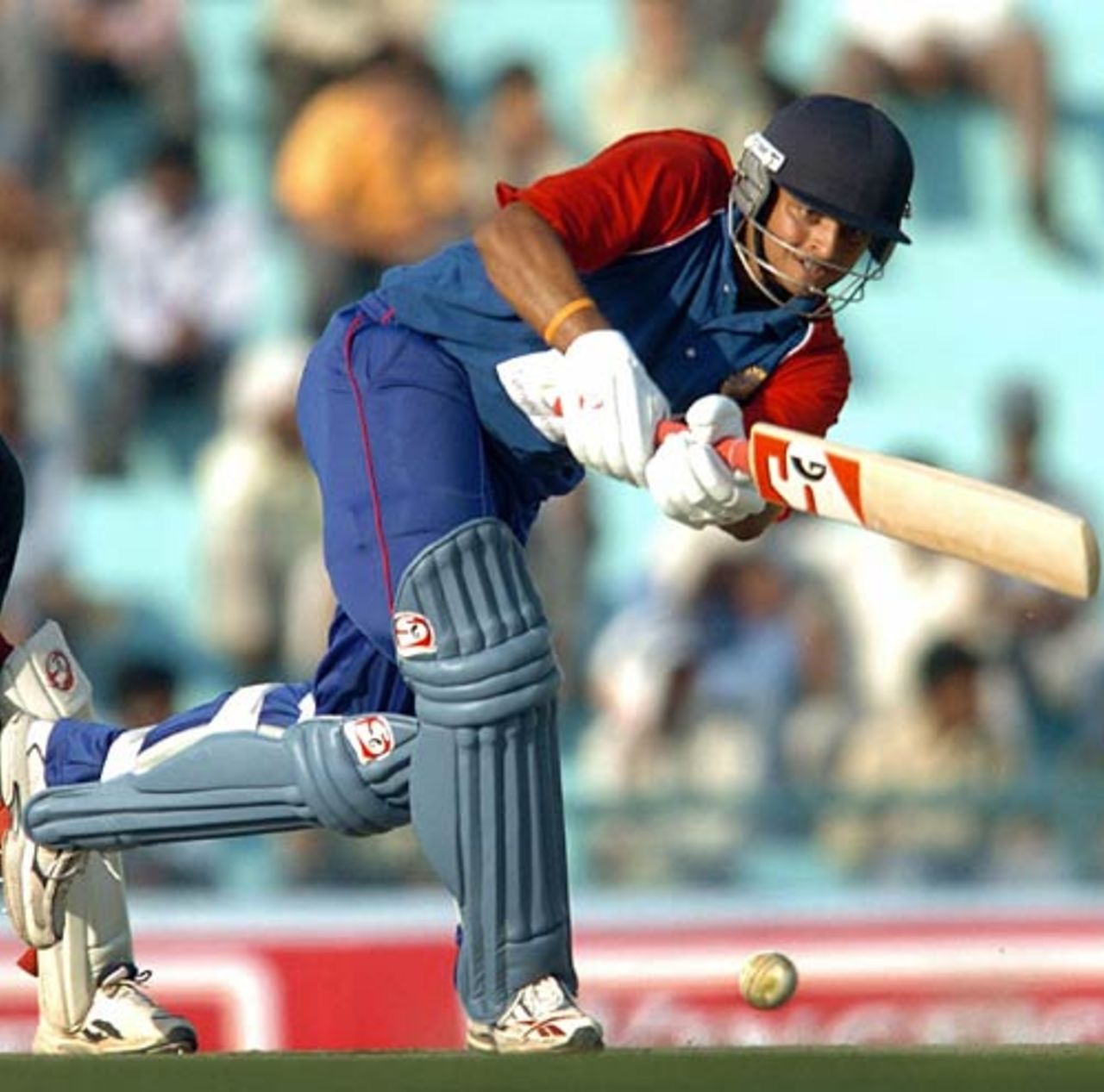 Suresh Raina (97) lifted India A to 260, India A v India B, Challenger Trophy, Mohali, October 12, 2005