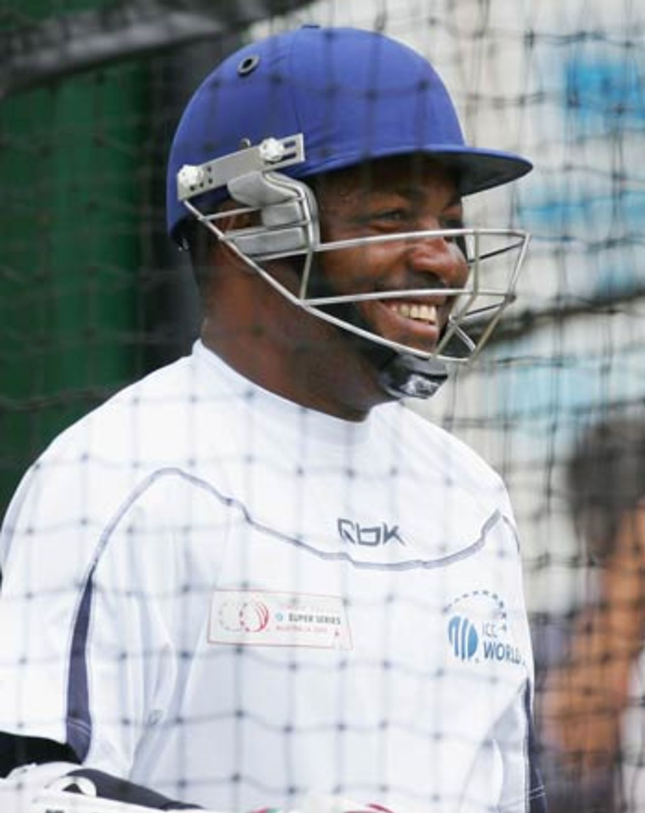Brian Lara is all smiles ahead of the Super Test, Sydney, October 13, 2005