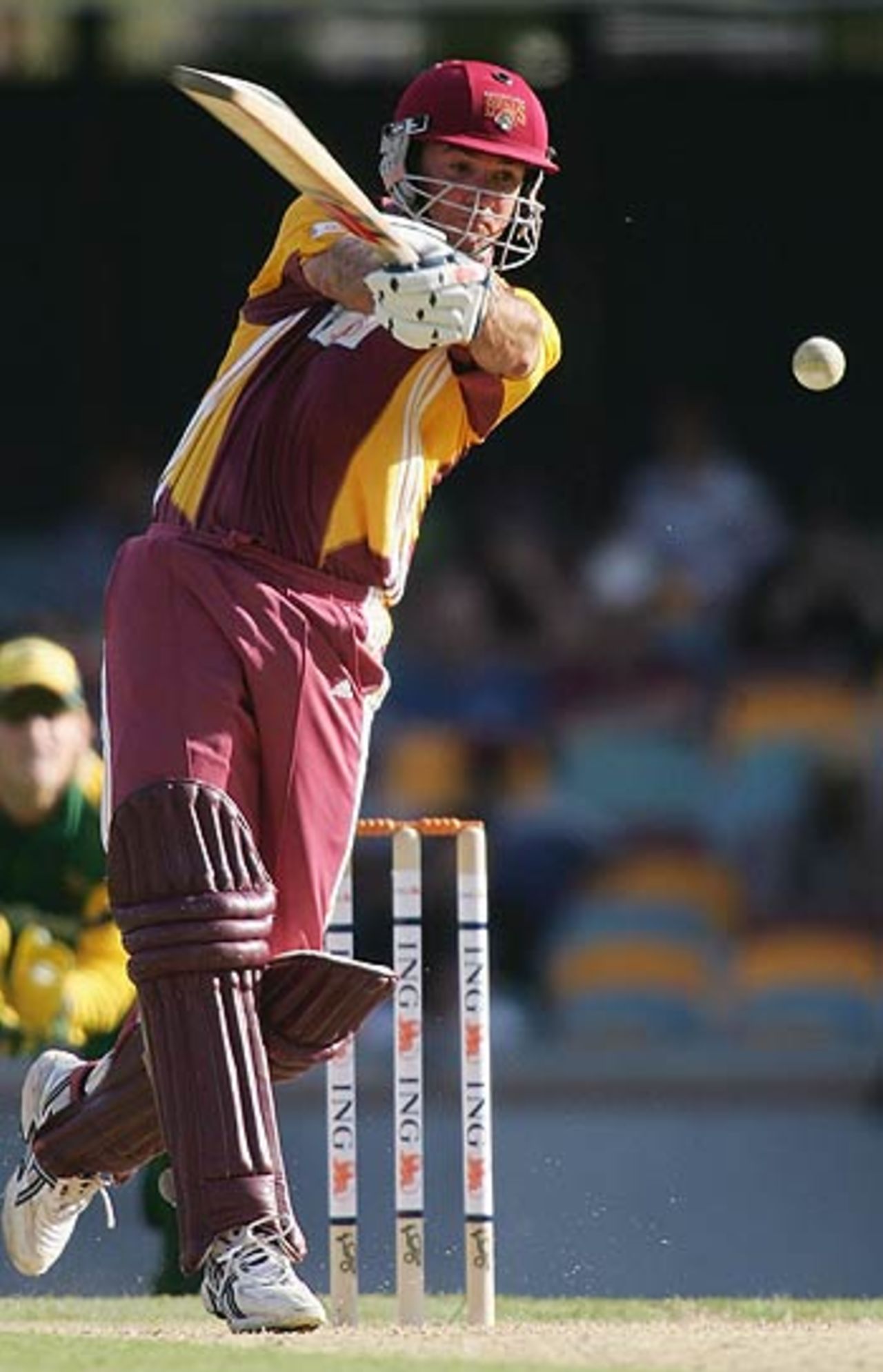 Jimmy Maher's 99 helped Queensland to victory, ING Cup, Tasmania v Queensland, Brisbane, October 22, 2005