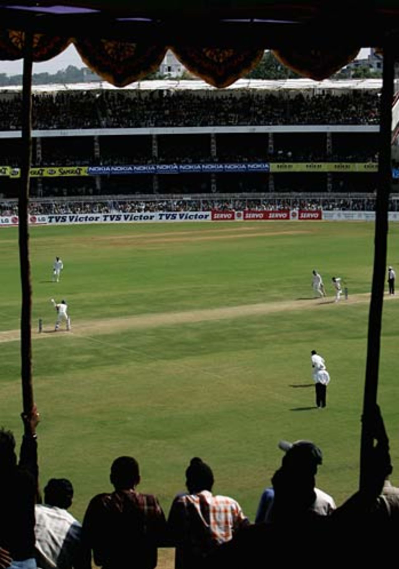 General view of Nagpur, India v Australia, October 22, 2004