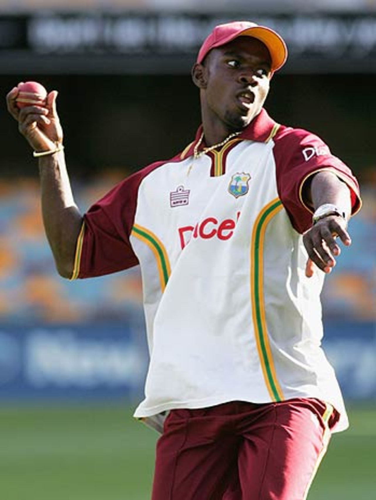 Devon Smith gears up for the first Test against Australia, Brisbane, November 1, 2005