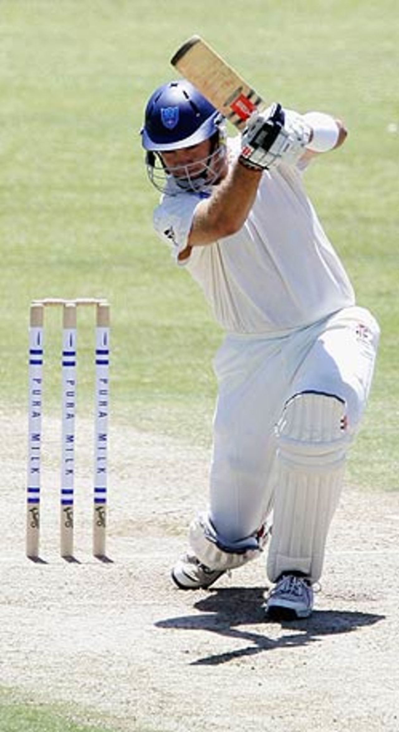 Matthew Phelps drives during his innings of 37 against Western Australia, Western Australia v New South Wales, Pura Cup, Perth, November 6-9, 2005