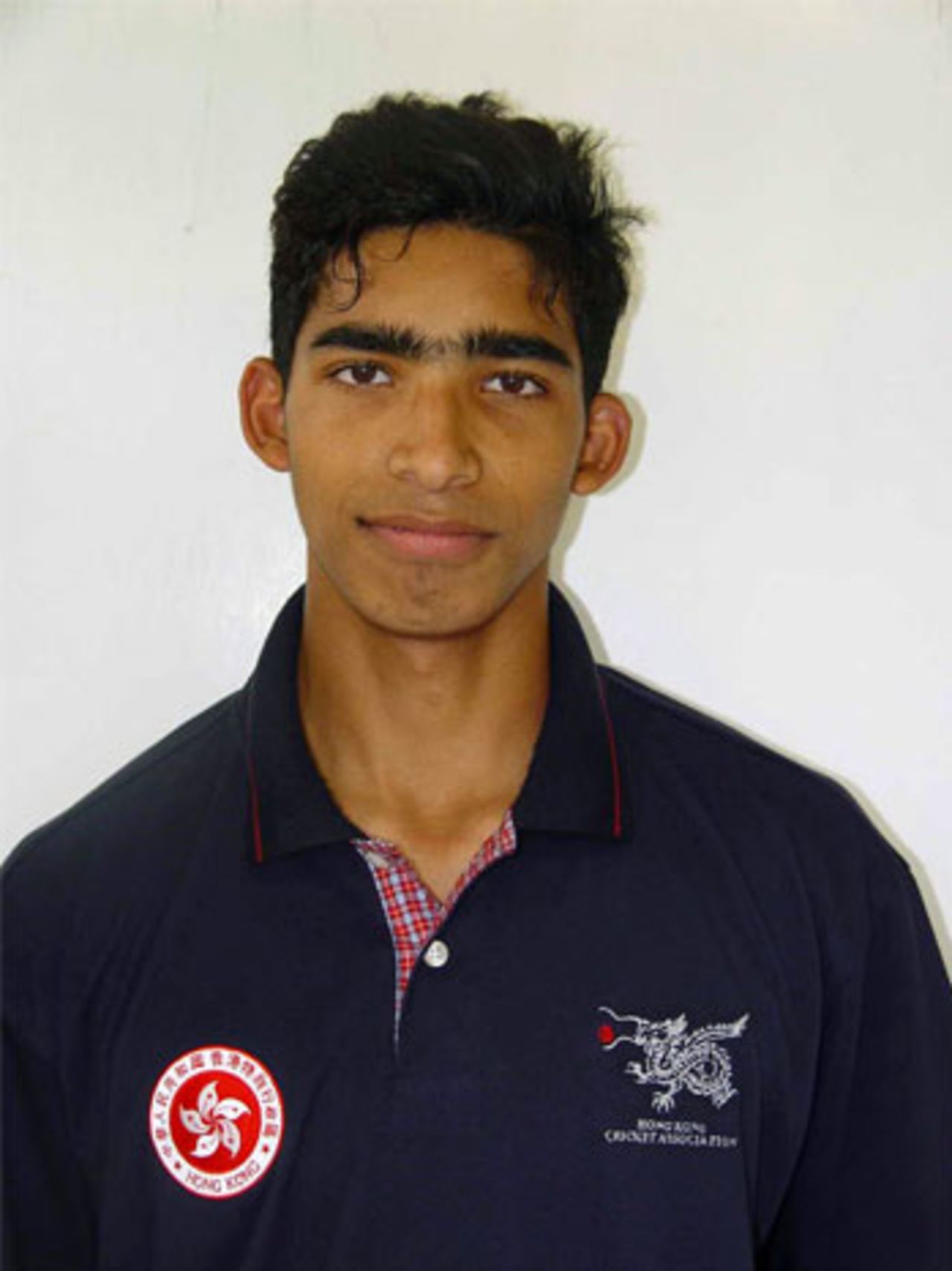 Portrait of Irfan Ahmed for the ACC Under 19 Cup 2005