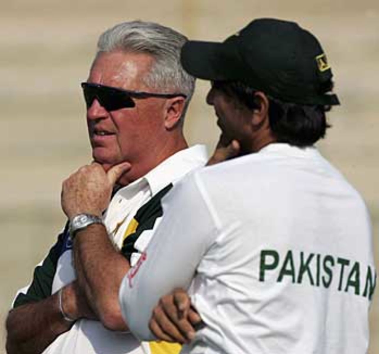 Bob Woolmer has plenty to think about ahead of the first Test on Saturday, Multan, November 10, 2005