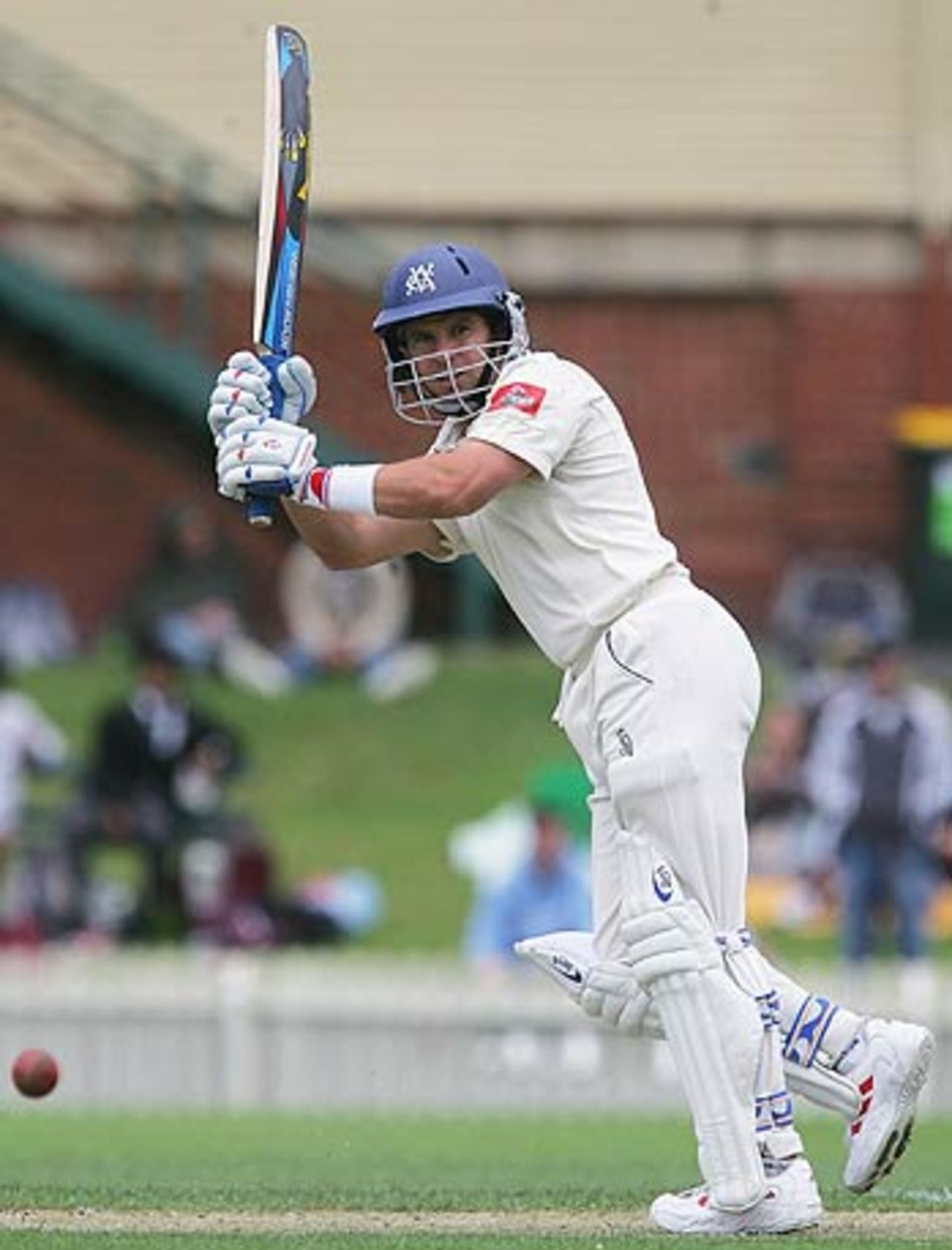 Brad Hodge flicks during his 177, Victoria v West Indians, Tour match, Junction Oval, Melbourne, November 11, 2005