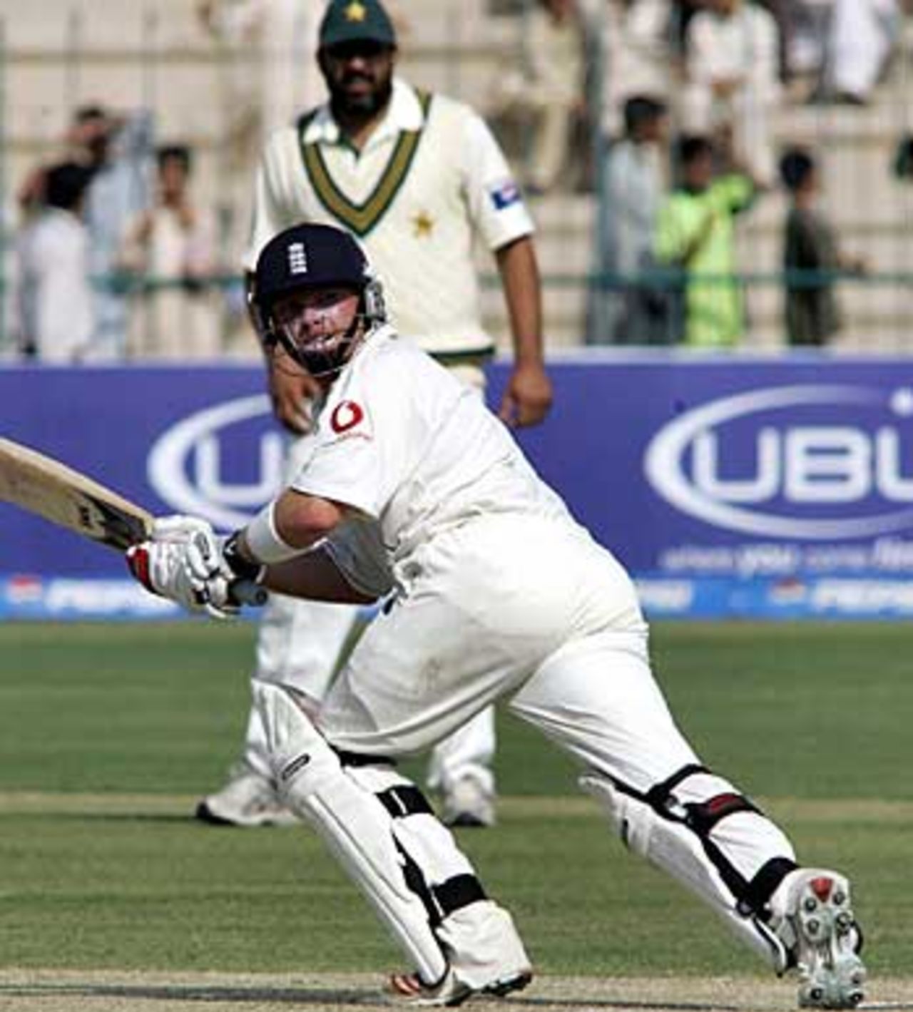 Ian Bell turns one fine, Pakistan v England, 1st Test, Multan, November 13, 2005