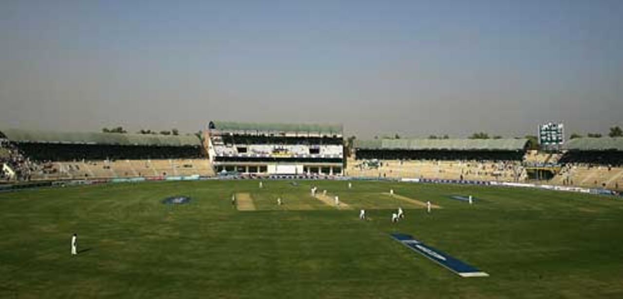 A general view of Multan Cricket Stadium, Pakistan v England, 1st Test, Multan, November 14, 2005