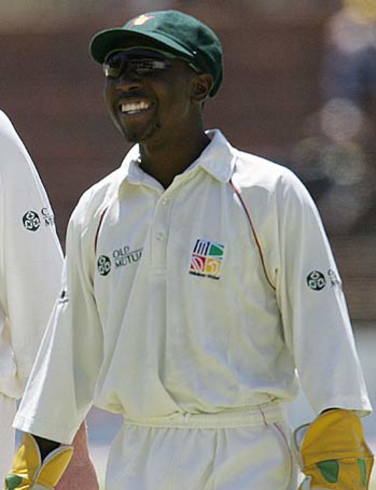 A relaxed Tatenda Taibu, September 15, 2005