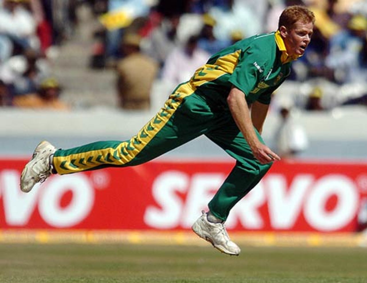 Shaun Pollock's three wickets rocked India from the start, India v South Africa, 1st ODI, Hyderabad, November 16, 2005