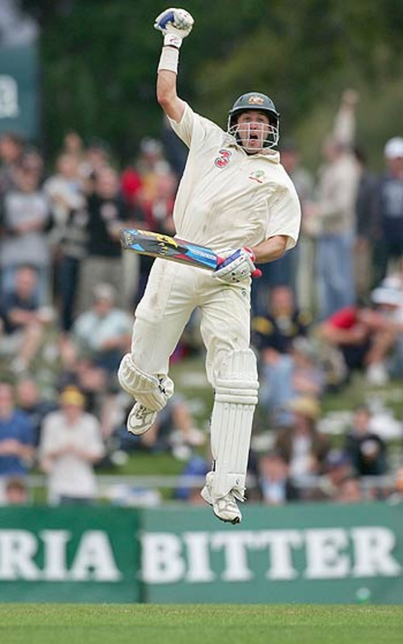 Mike Hussey elevates himself to another level with a Test hundred , Australia v West Indies, 2nd Test, Hobart, 2nd day, November 18, 2005