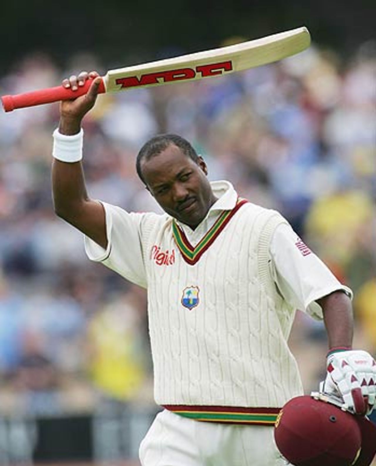 Brian Lara has made a habit recently of making big scores after the series has already been decided