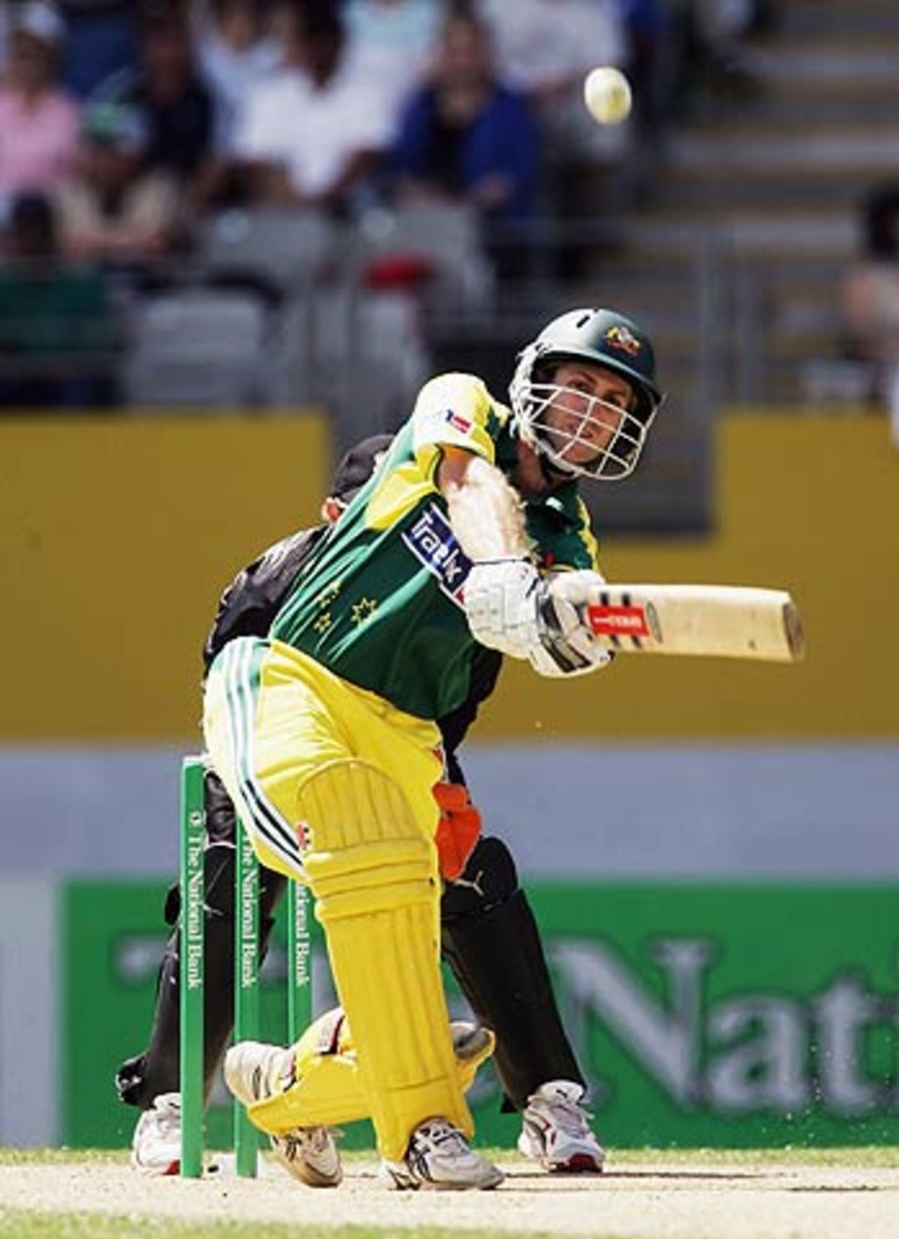 Simon Katich made a useful 54 opening the innings, New Zealand v Australia, 1st ODI, Chappell-Hadlee Trophy, Auckland, December 3, 2005