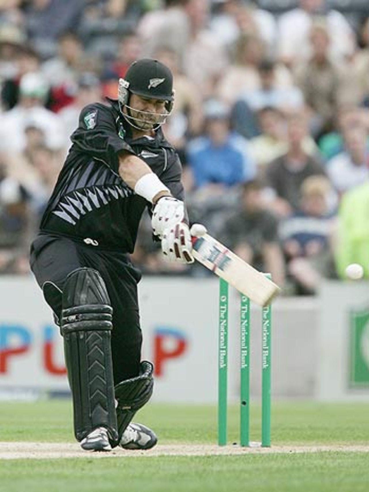 Stephen Fleming was caught behind for a duck, New Zealand v Australia, 3rd ODI, Christchurch, December 10, 2005