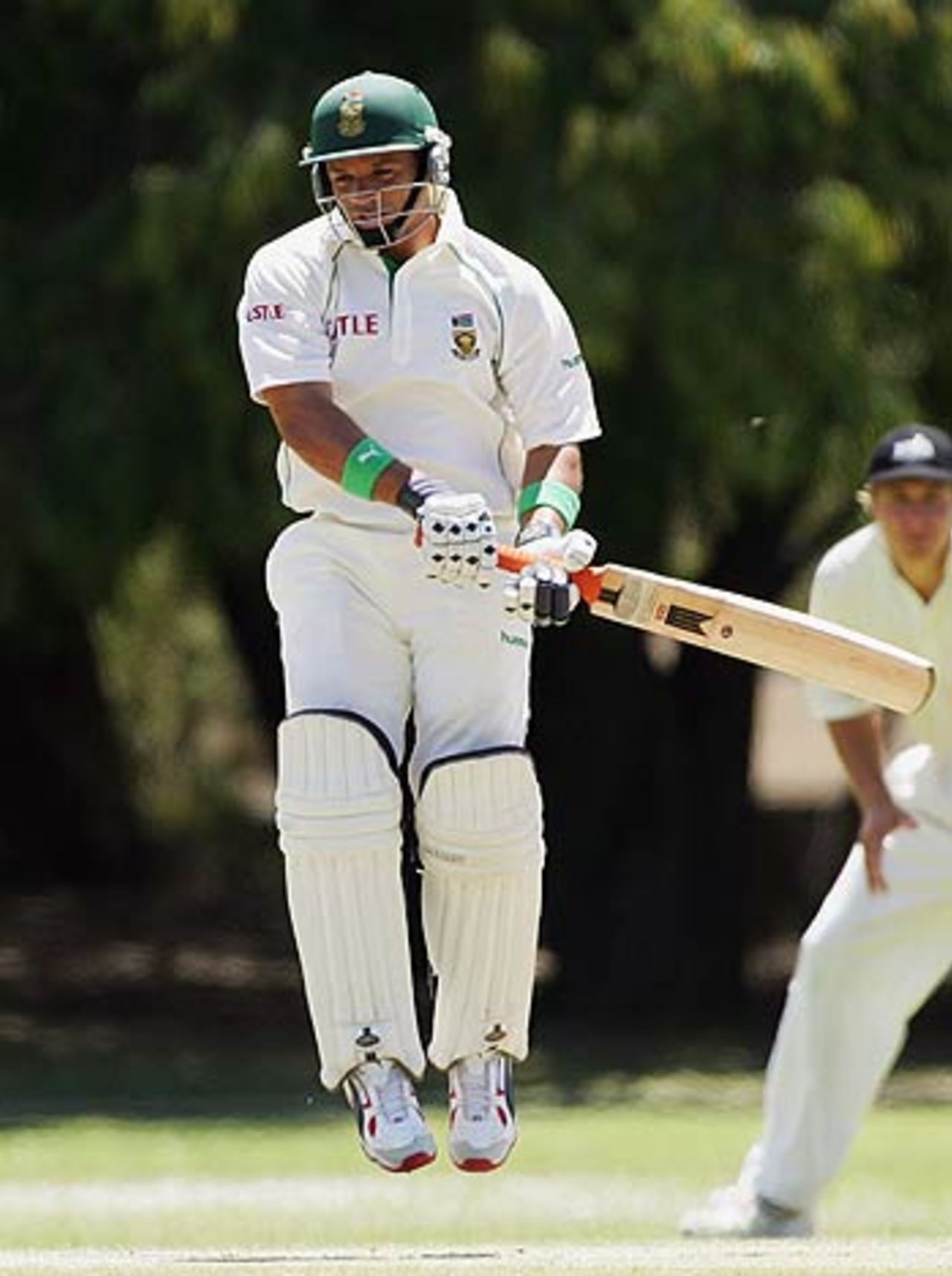 Ashwell Prince stuck around to contribute 57 to his team's cause, Western Australia XI v South Africans, Perth, December 13, 2005