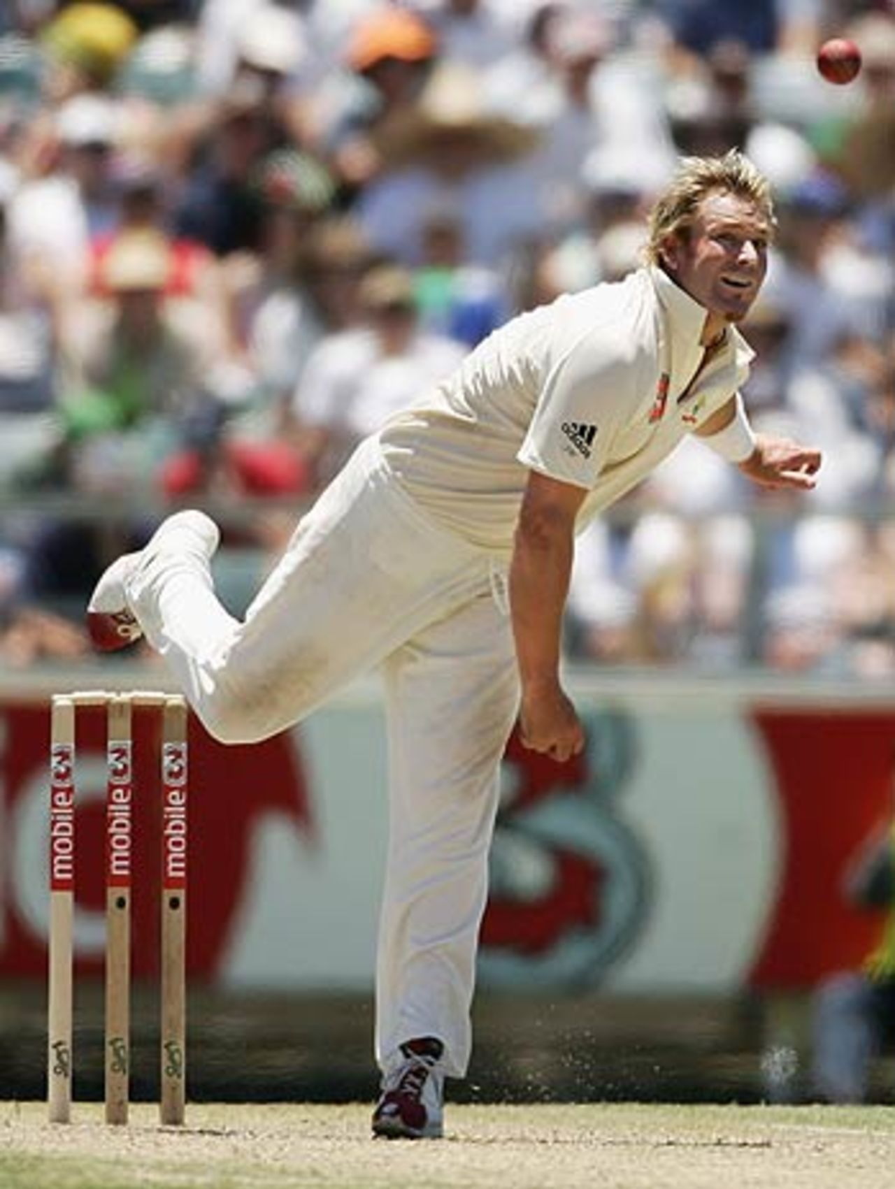 Shane Warne was hard to read for the South Africans, Australia v South Africa, 1st Test, Perth, 1st day, December 17, 2005