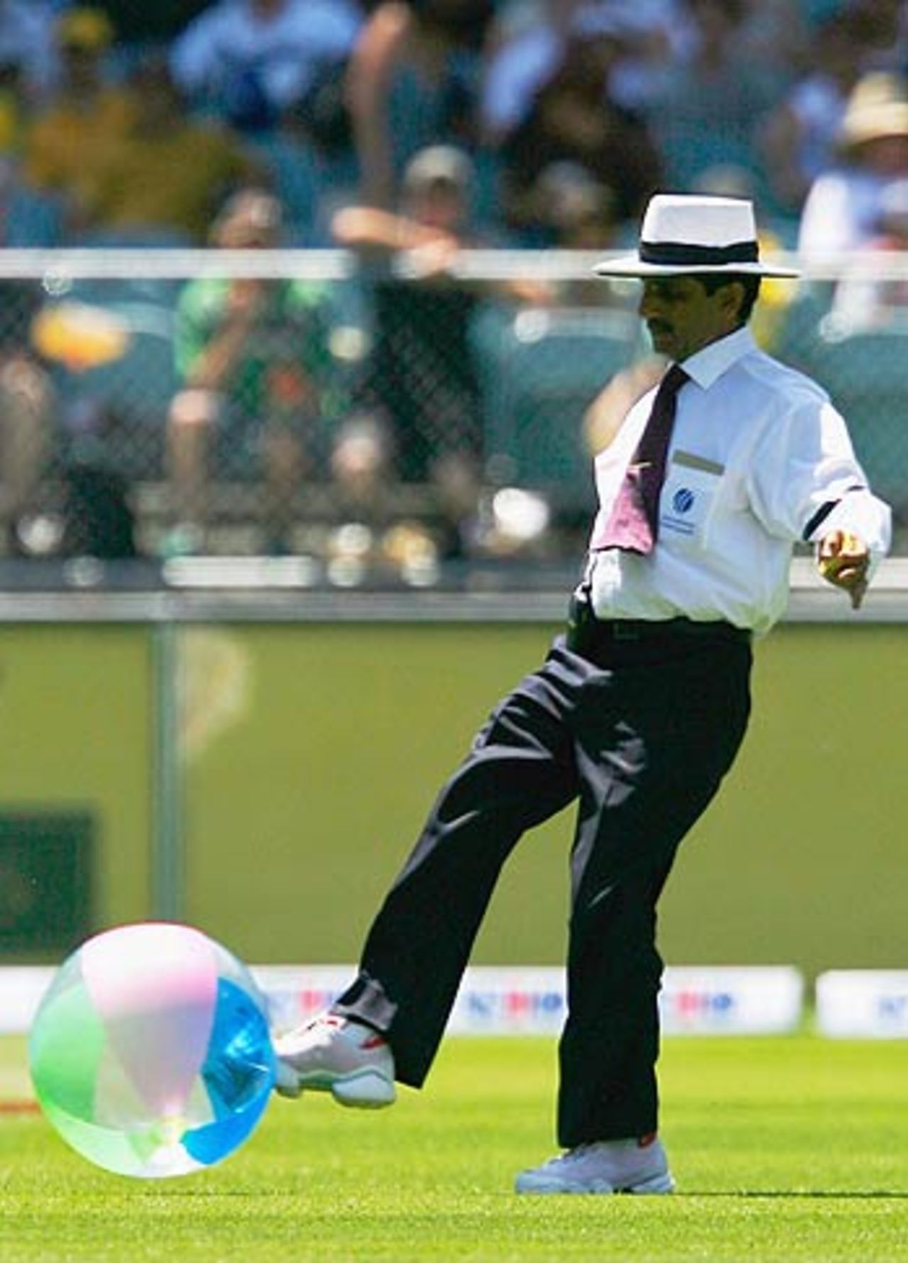Asad Rauf shows that there is more to the job than just umpiring ...
