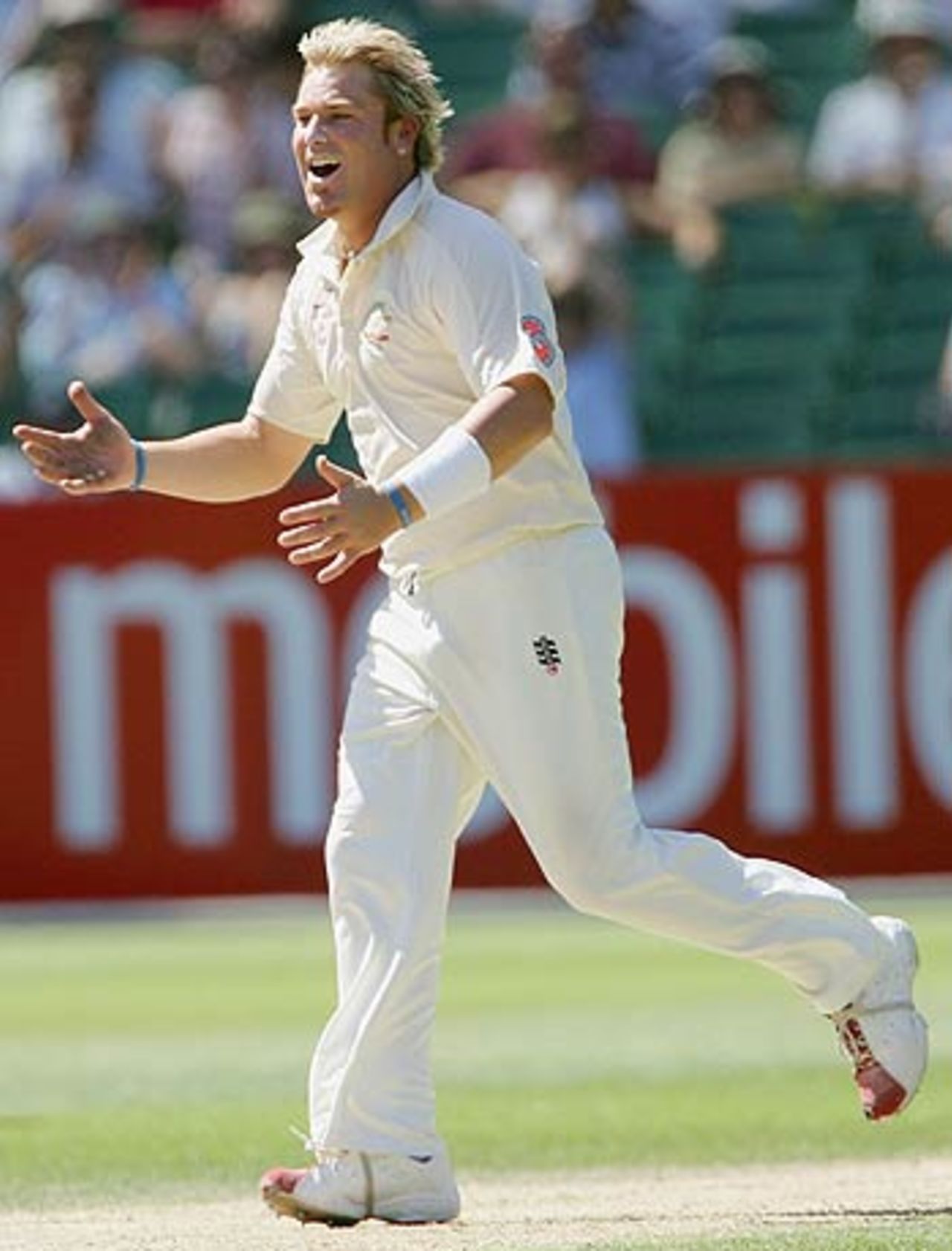 Shane Warne took three early wickets to stifle South Africa, Australia v South Africa, 2nd Test, Melbourne, 4th day, December 29, 2005