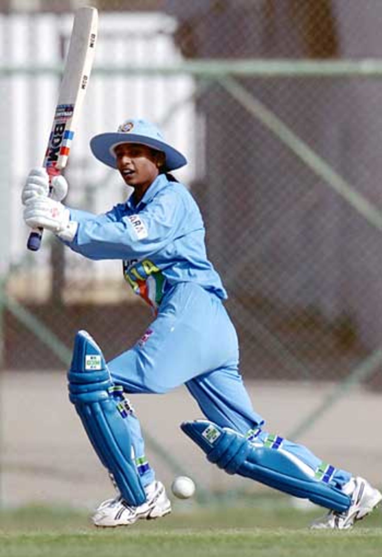 Mithali Raj clips a boundary as she helps India to a 10-wicket win, Pakistan Women v India Women, 6th Asia Cup match, Karachi, January 2, 2006