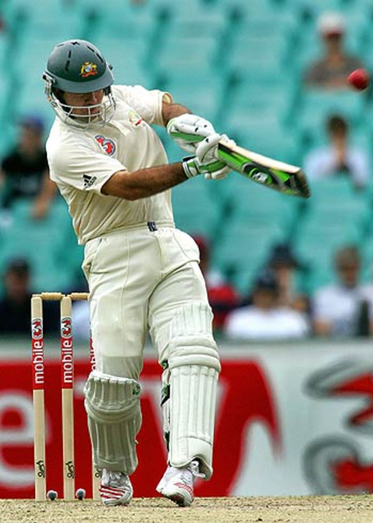 Ricky Ponting was on the attack on the third morning, Australia v South Africa, 3rd Test, Sydney, 3rd day, January 4, 2006