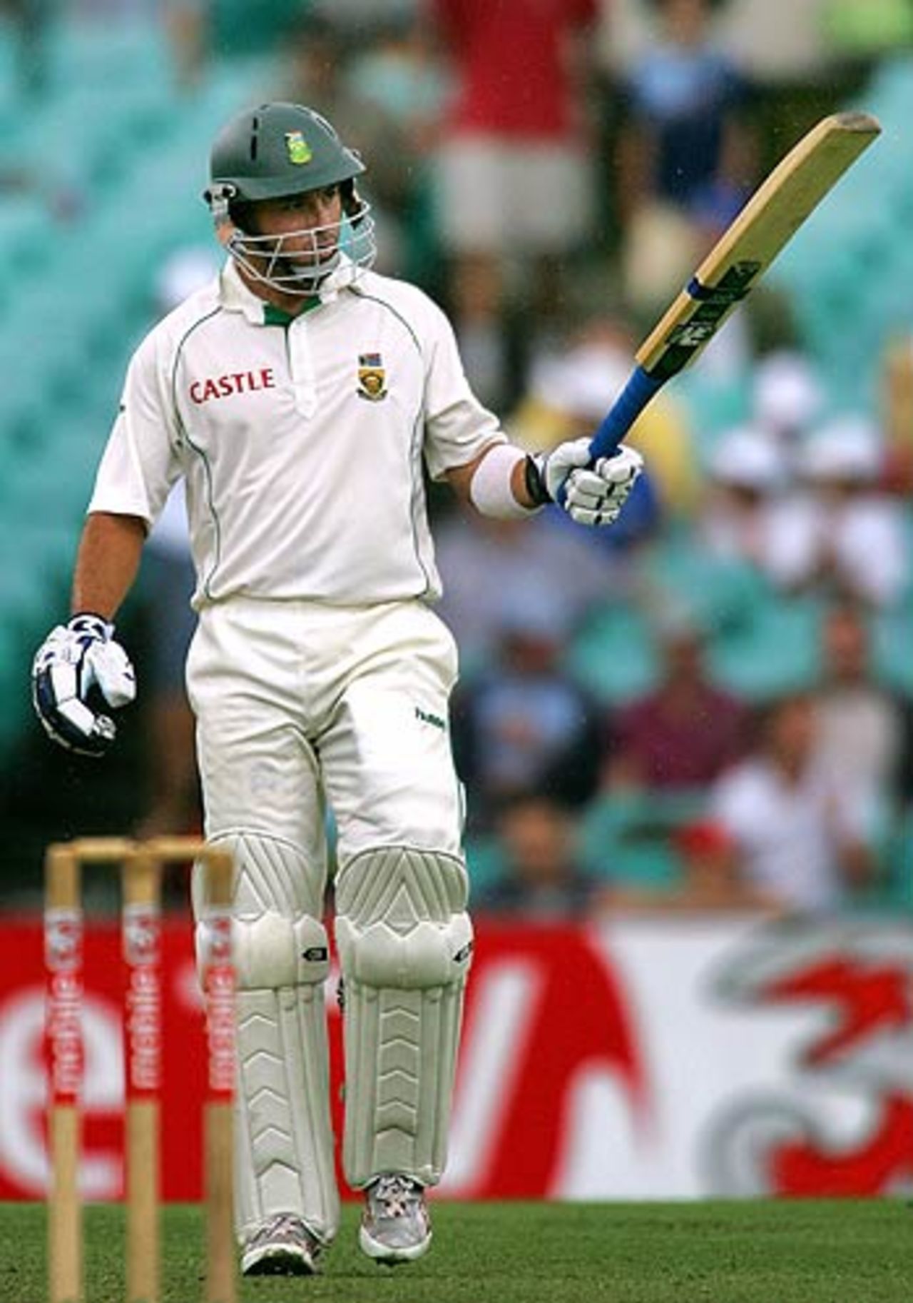 Herschelle Gibbs celebrates his fifty, Australia v South Africa, 3rd Test, Sydney, 4th day, January 5, 2006