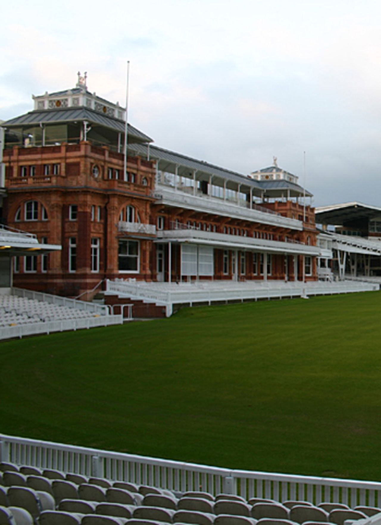 All quiet at Lord's on a cold January afternoon, January 7, 2006