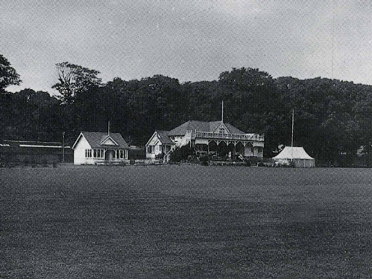 The pavilion at The Saffrons, Eastbourne in about 1910 (postcard)