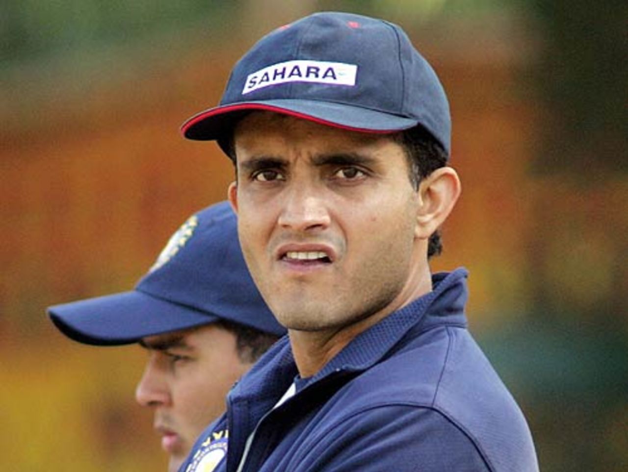 Sourav Ganguly looks on as the Indians dominate at Lahore, Pakistan A v Indians, Tour match, Lahore, 2nd day, January 8, 2005