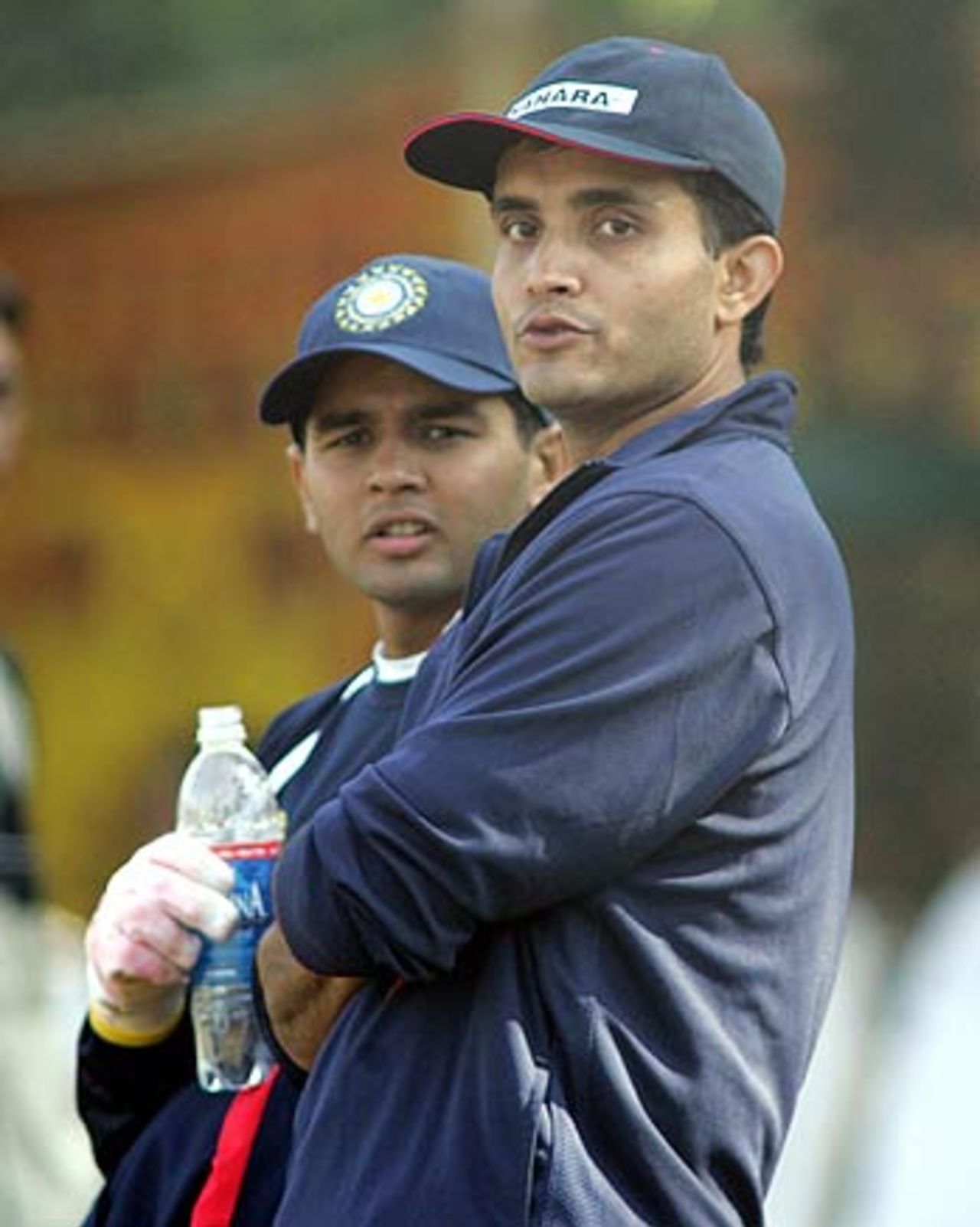 Sourav Ganguly and Parthiv Patel joined the Indian squad at Lahore, Pakistan A v Indians, Tour match, Lahore, 2nd day, January 8, 2005