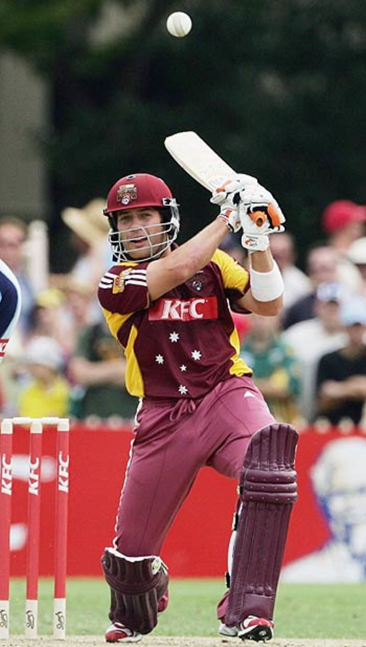 Michael Buchanan top-scored with 48 off 27 as Queensland finished on 167, New South Wales v Queensland, Australian Twenty20 Competition, Group B, Sydney, January 8, 2005