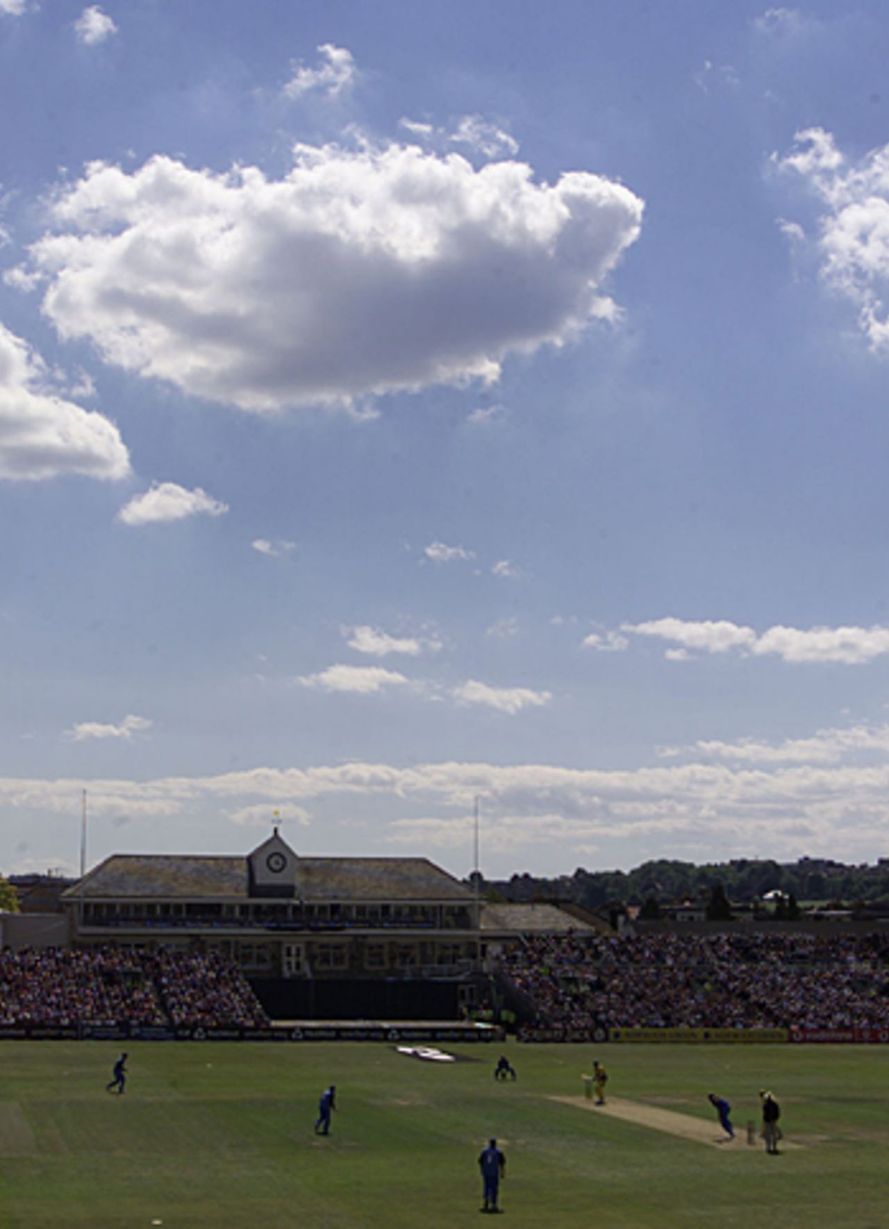 A general view of the County Ground, England v Australia, June 10, 2001