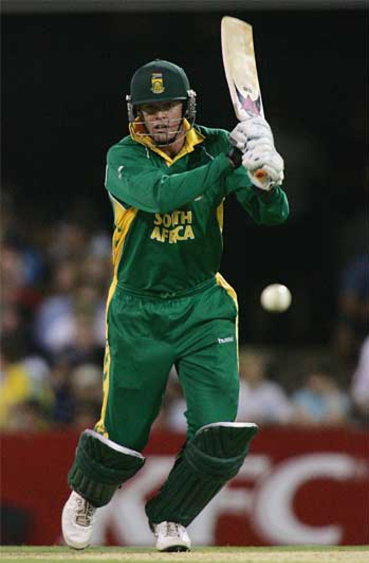 Shaun Pollock strikes out, Australia v South Africa, Brisbane, January 9, 2006