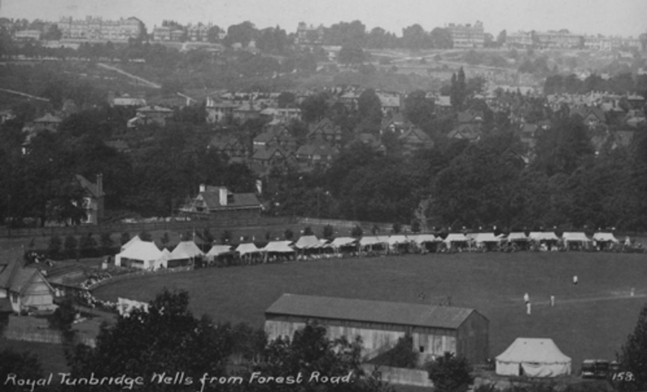 The Nevill Ground at Tunbridge Wells in the early 20th century