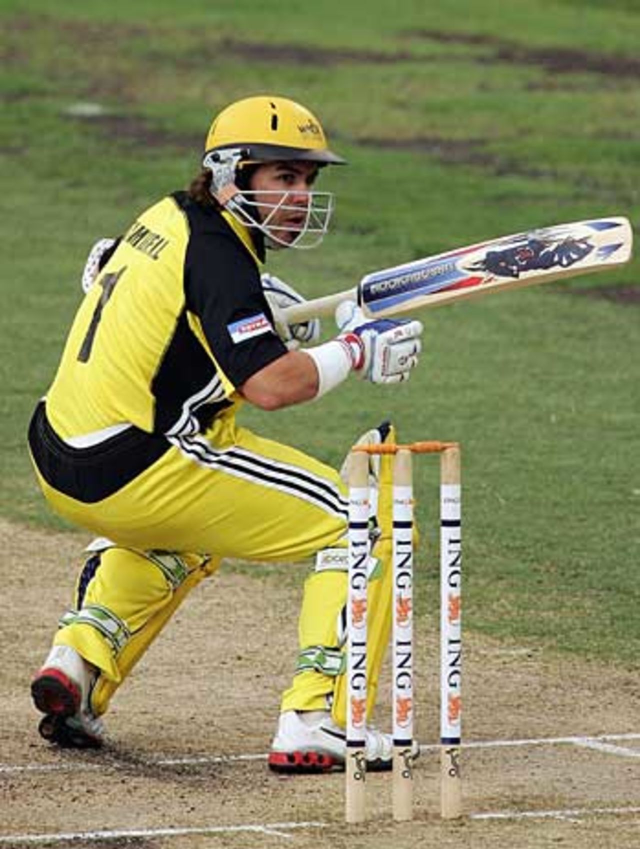 Ryan Campbell struck 41 in his final one-day match to give WA a flying start to their run chase, Western Australia v Queensland, ING Cup, Perth, January 13, 2006
