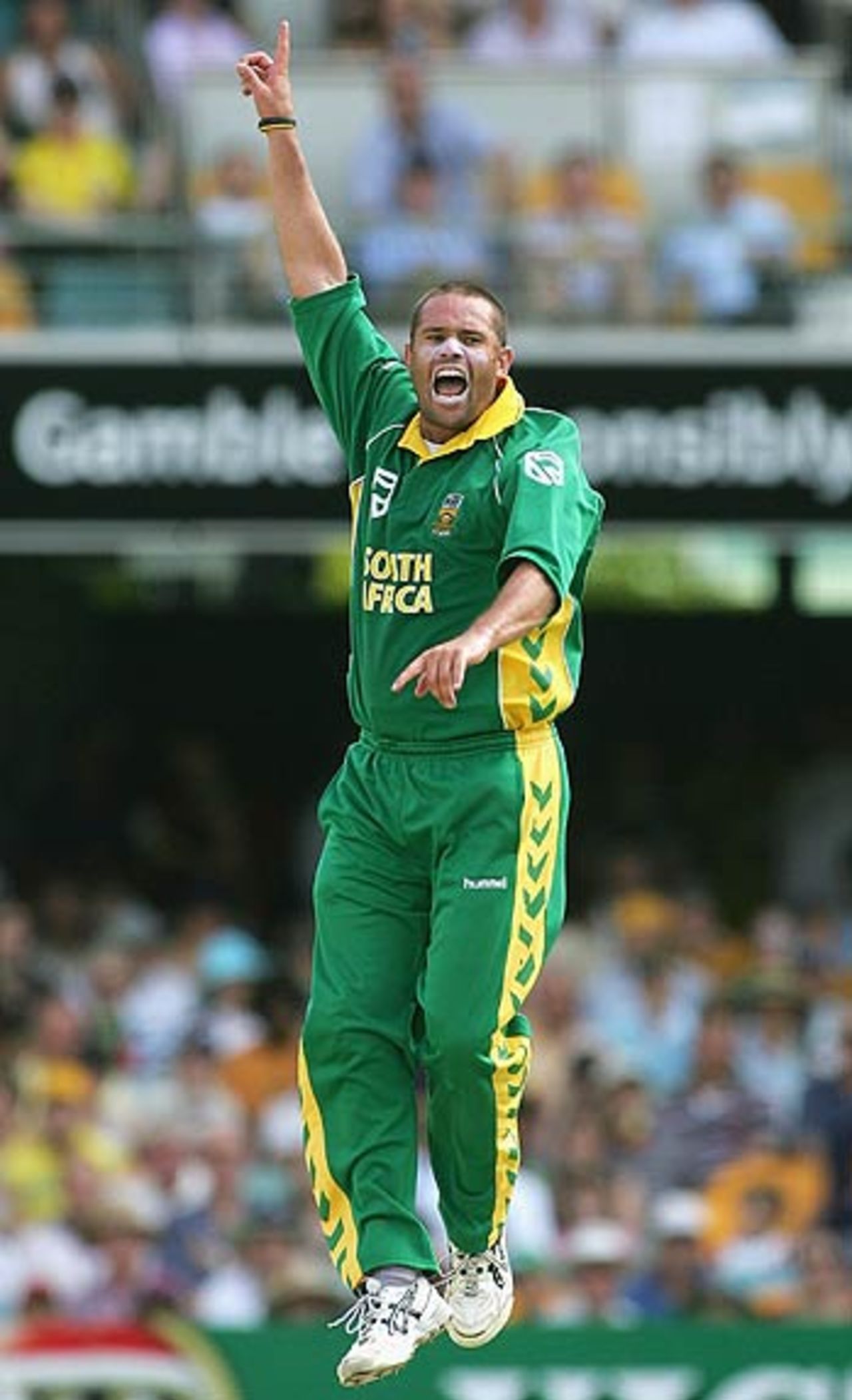 Andrew Hall dismissed Andrew Symonds and Michael Clarke in quick time, Australia v South Africa, VB Series, Brisbane, January 15, 2006