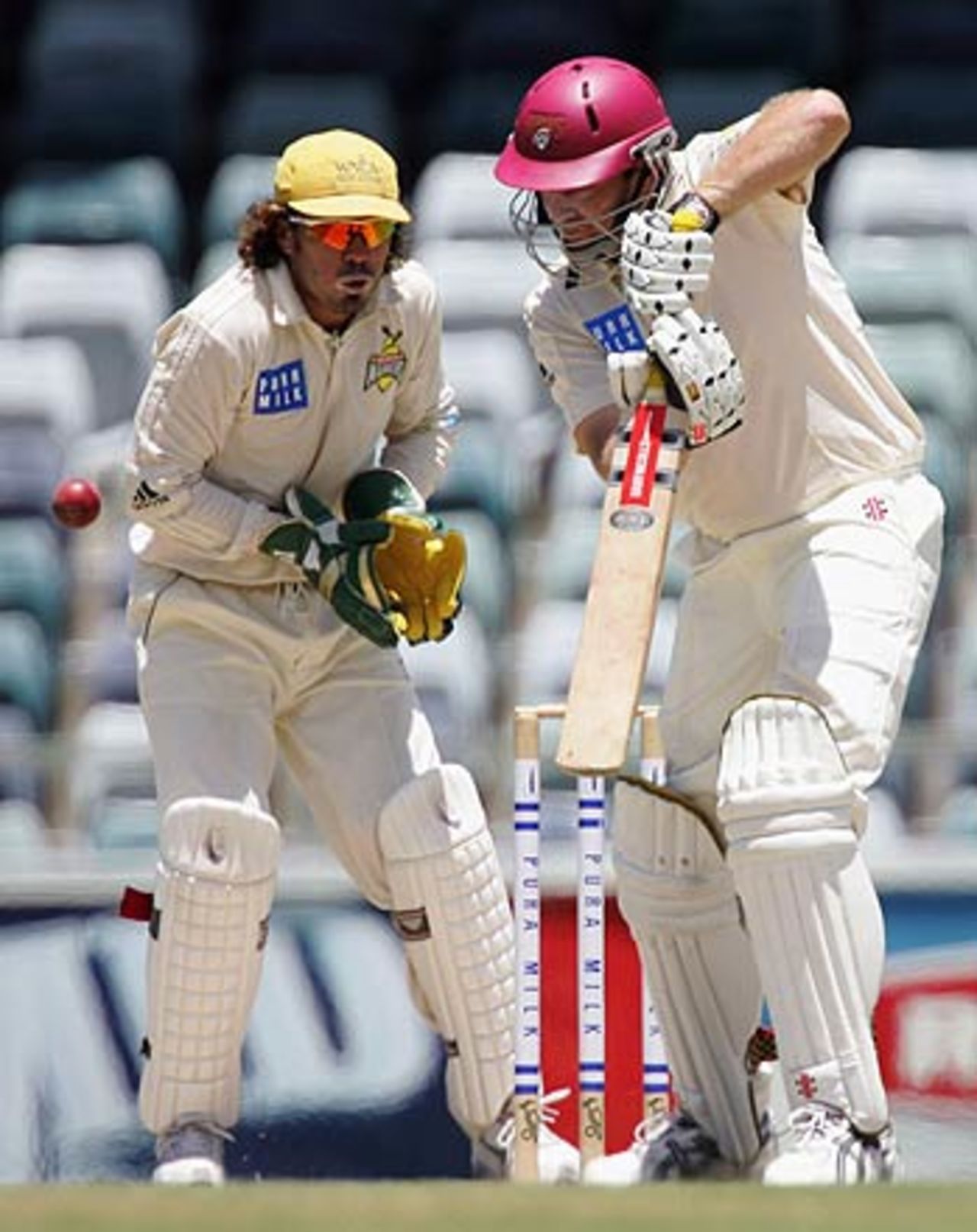 Martin Love's 106 was the highlight of Queensland's first innings, Western Australia v Queensland, Perth, January 16, 2006